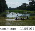 Rural village in Southeast Asia 1109101
