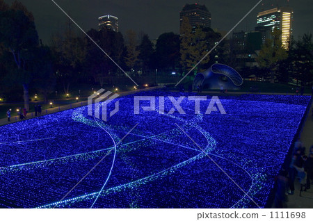 starlight garden, Christmas illumination, tokyo midtown 1111698