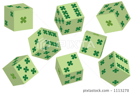 三葉草處理骰子 1113278