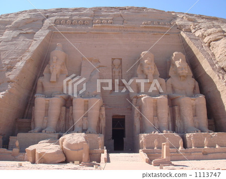 Temple of Abu Simbel in Egypt 1113747