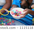 Summer festival super ball scooping 1115118