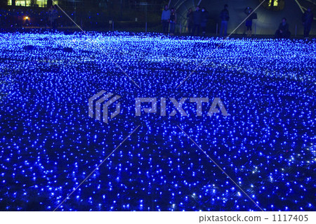 光二極體 藍色發光二極管 東京市中心 1117405