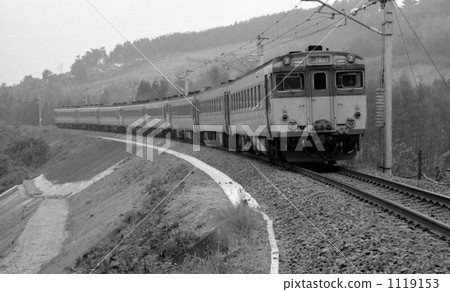 Railway National Railway / Tohoku Main Line Kiha 58 Express Tokimei No 2 No Showa 57 1119153