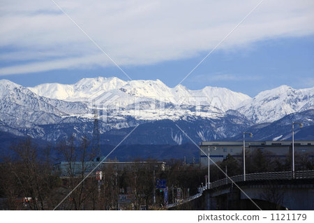 Winter in the North Alps 1121179