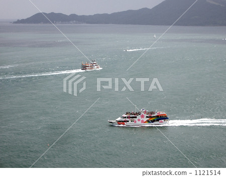 鳥羽灣島嶼遊覽遊船（花美人魚號和龍宮城）（三重縣鳥羽市） 1121514