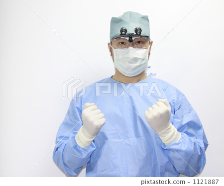 Male heart surgeon fist 1121887