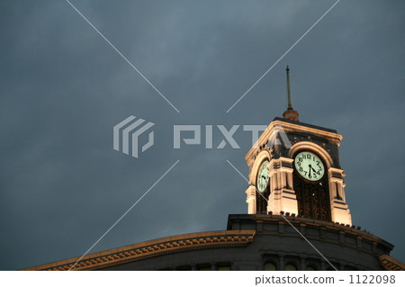 Standing clock tower Standing clock tower 1122098