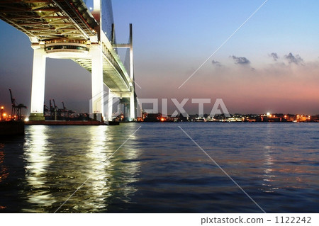 Dusk of Bay Bridge Dusk of Bay Bridge 1122242