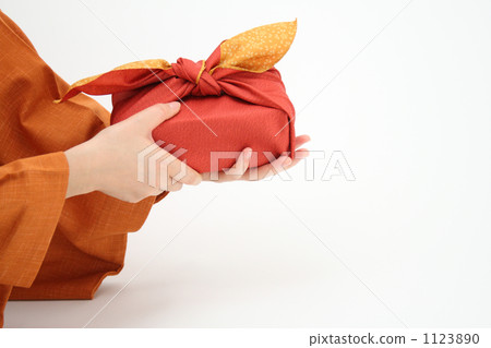Japanese gift article Orange sleeve and wrapping 4 1123890