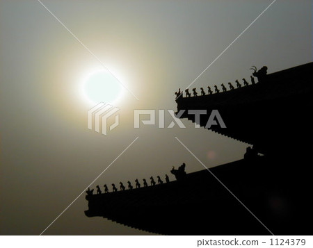 World Heritage Palace Roof Ornament 1124379