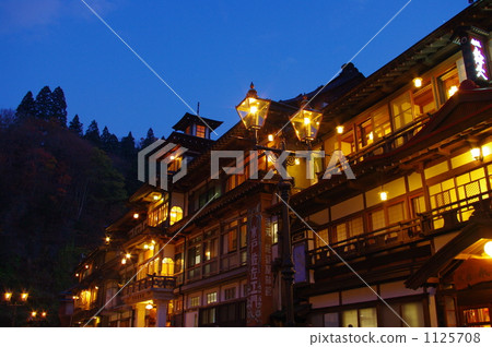 Ginzan溫泉夜視圖 Ginzan溫泉夜視圖 1125708