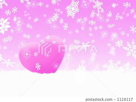 Heart in the snow Heart in the snow 1128117