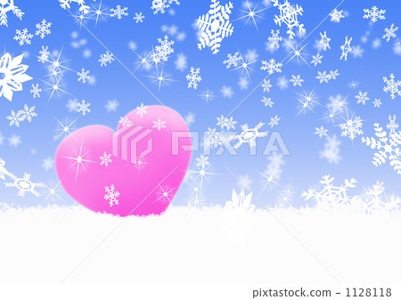 Heart in the snow Heart in the snow 1128118