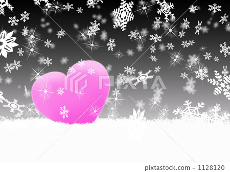 Heart in the snow Heart in the snow 1128120