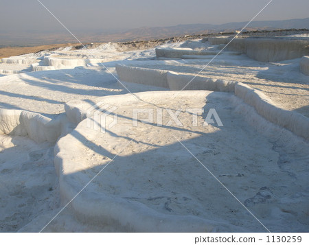 World Heritage "Hierapolis - Pamukkale" "lime shelf" (Turkey) 1130259