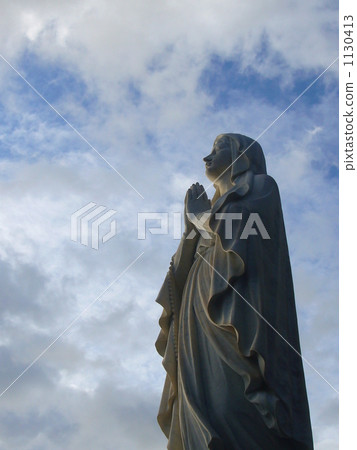 amalfi, positano, the virgin mary 1130413