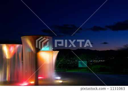 笛吹河水果園 點燈 夜景 1131063