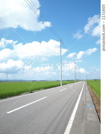 road, blue sky, rural districts 1131605