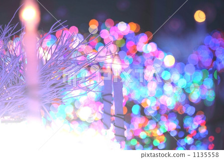 藍色海洋照明蠟燭亮點 1135558