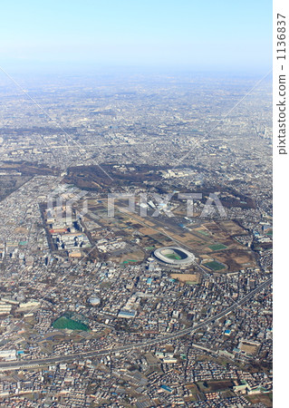 調布機場·味之素體育場上方 調布機場·味之素體育場上方 1136837