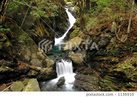 瀑布 慢快門 1136910
