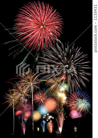 Fireworks at Nagaragawa River Fireworks at Nagaragawa River 1138431