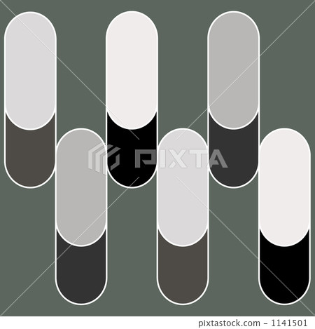 pattern, patterns, an ellipse - Stock Illustration [1141501] - PIXTA