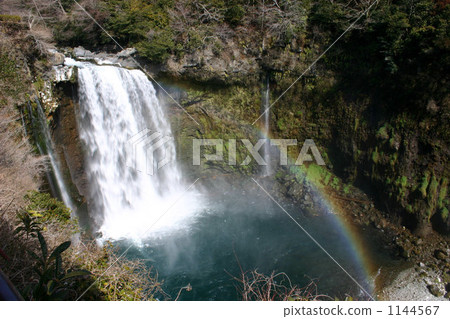 Waterfall and rainbow 1144567