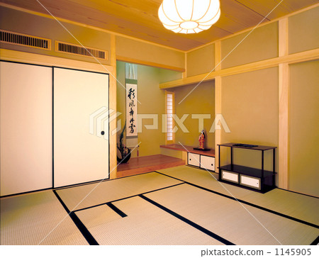 Japanese Style Guestroom Simple 1145905