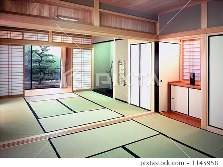 Spacious Japanese room with 2 intervals where you can see the garden Spacious Japanese room with 2 intervals where you can see the garden 1145958