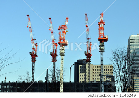 under construction, crane, cranes 1146249
