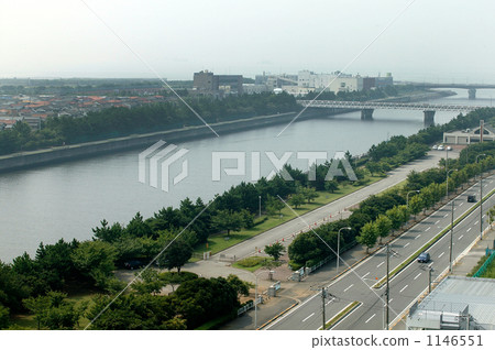 Hanami River Mihama Ohashi direction 1146551