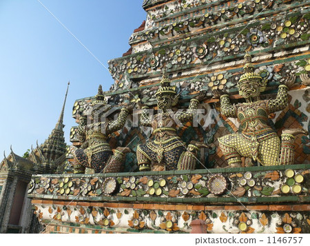 泰國寺廟猴子神 1146757