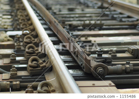 railway rail junction 1155486