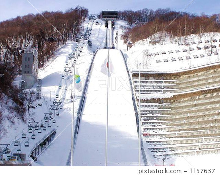 Okurayama跳躍體育場在冬天 Okurayama跳躍體育場在冬天 1157637