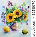 Flower series (sunflower) 1158070