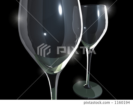 wine glass, tableware, glass - Stock Illustration [1160194] - PIXTA