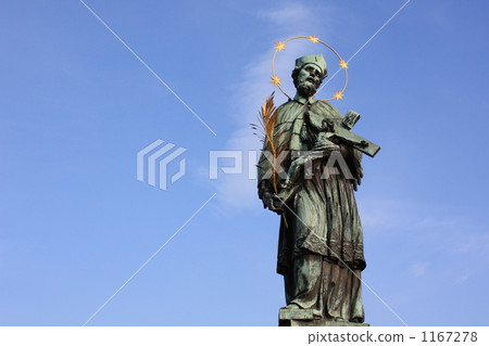 A sculpture image of Charles Bridge A sculpture image of Charles Bridge 1167278