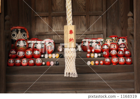 倉敷美觀地區阿智神社的達摩 倉敷美觀地區阿智神社的達摩 1168319