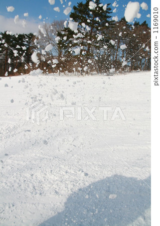 雪坡 滑雪度假村 冬日的天空 1169010