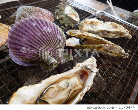 Baked oyster in oyster shop 1170474