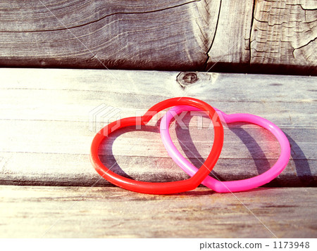 heart, hearts, wood bench 1173948