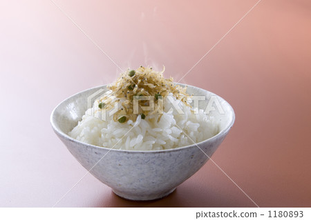 Japanese breakfast with fried rice and crepe 1180893