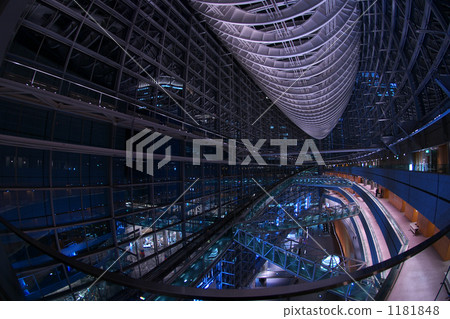 tokyo international forum, steel, frame 1181848