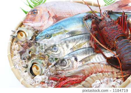 Assorted seafood Assorted seafood 1184719