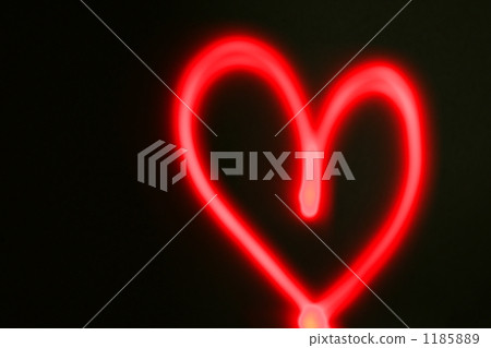 A red flashing heart 1185889
