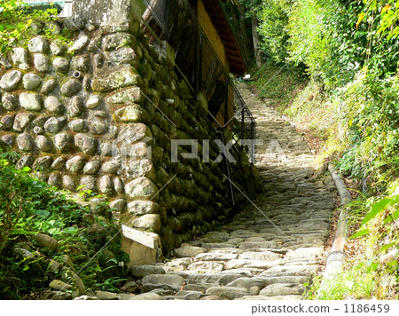 stone wall, kumano kodo, stone pavement 1186459