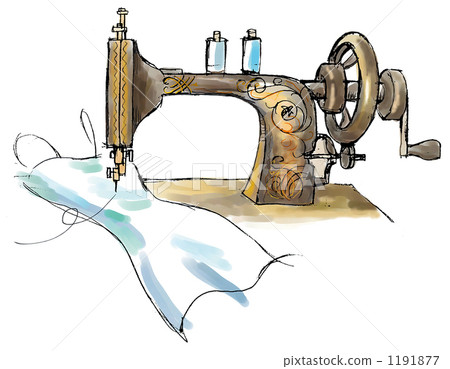 復古的縫紉機 1191877