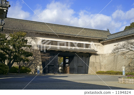 Historic site Osaka Castle Multicolored Tower important cultural property 1194824