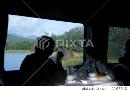 Sleeping Limited Express Hokutosei Onumen Park car window Sleeping Limited Express Hokutosei Onumen Park car window 1197642